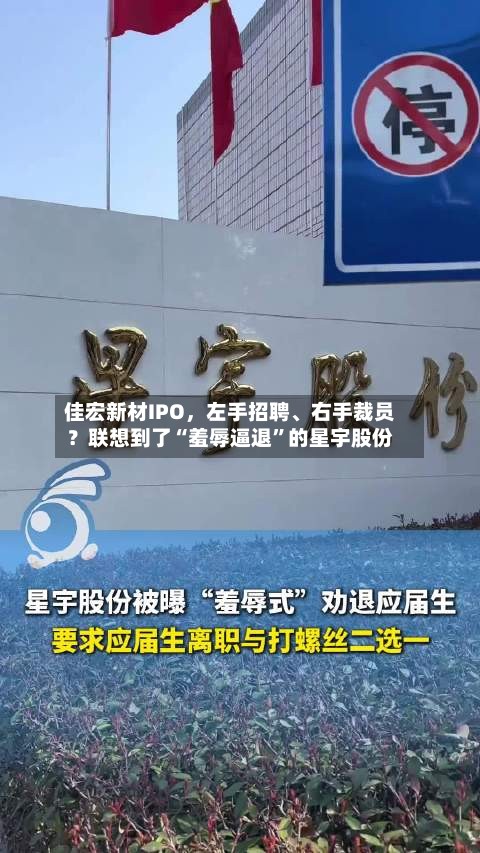 佳宏新材IPO，左手招聘、右手裁员？联想到了“羞辱逼退	”的星宇股份-第2张图片